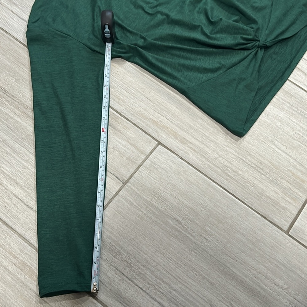 Tall GapFit Brushed Tech Jersey Tee Pine Green - Picture 7 of 12